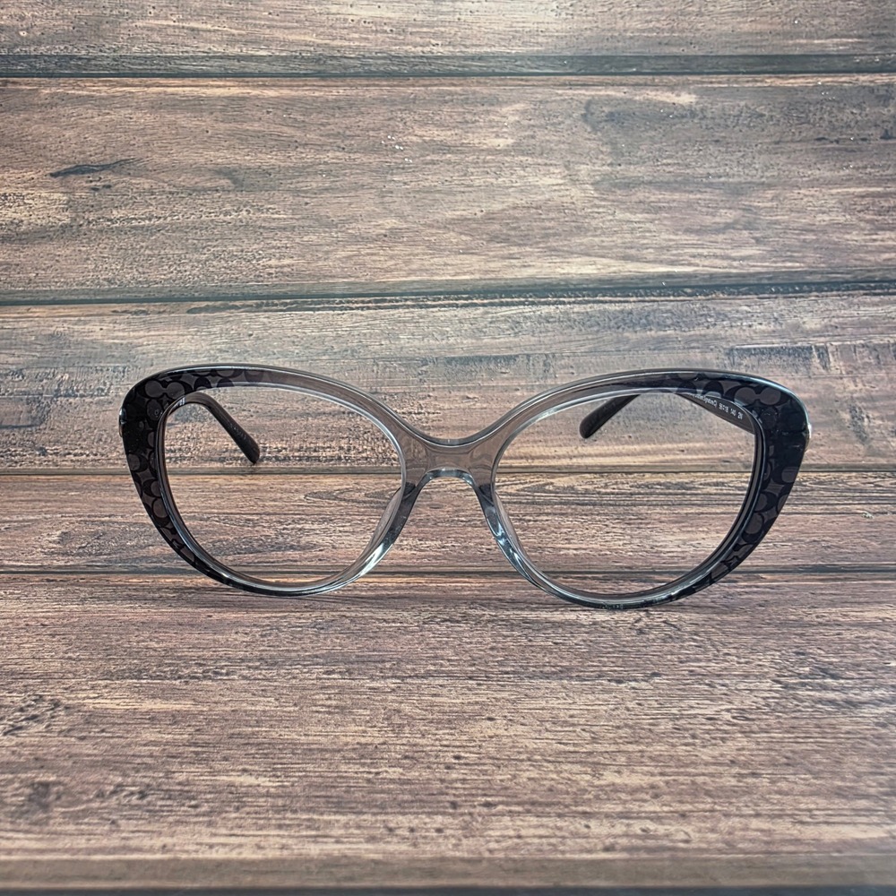 Coach HC8348U CD479 Grey Gradient Signature C Cat Eye Eyeglass Frames 56-18-140